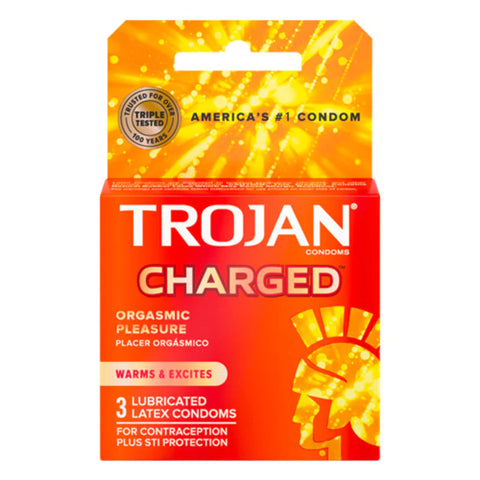 Trojan Intensified Charged - Placer Orgasmico