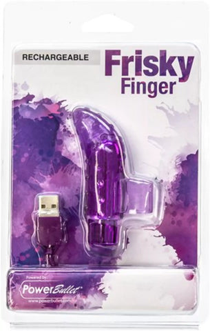 PowerBullet Frisky Finger  Vibrador de Dedo Recargable