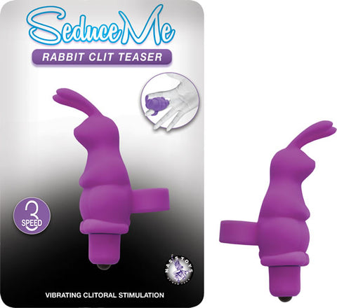 Seduce Me Rabbit - Vibrador de silicona para dedos