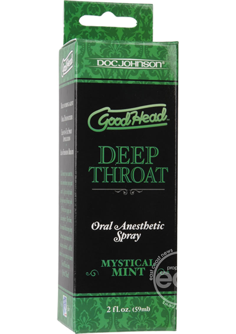 Spray anestésico oral para garganta profunda Goodhead