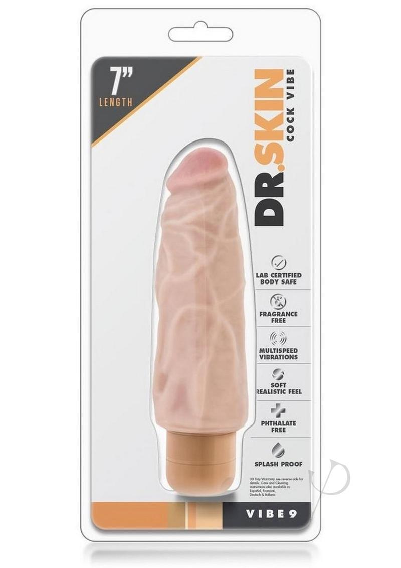 Dr. Skin Silver Collection Dildo Vibrador 7"