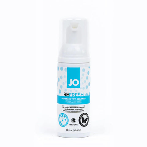 Limpiador de juguetes en espuma JO Refresh sin fragancia, 1,7 oz