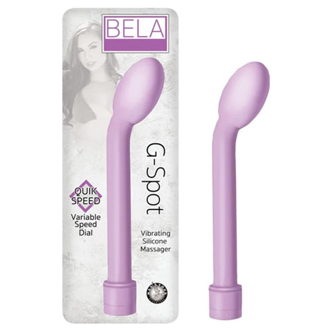 Bela G - Masajeador vibrador de silicona para el punto G