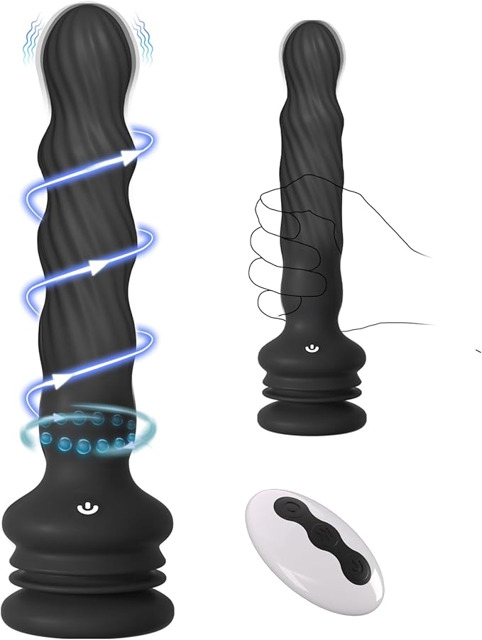 vibrador giratorio giratorio con ventosa
