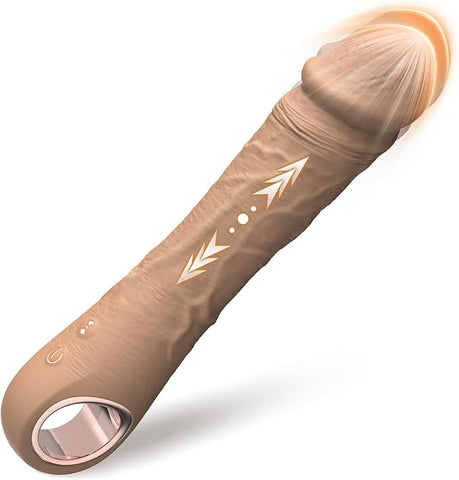 IPX6 Vibrador de empuje para adultos