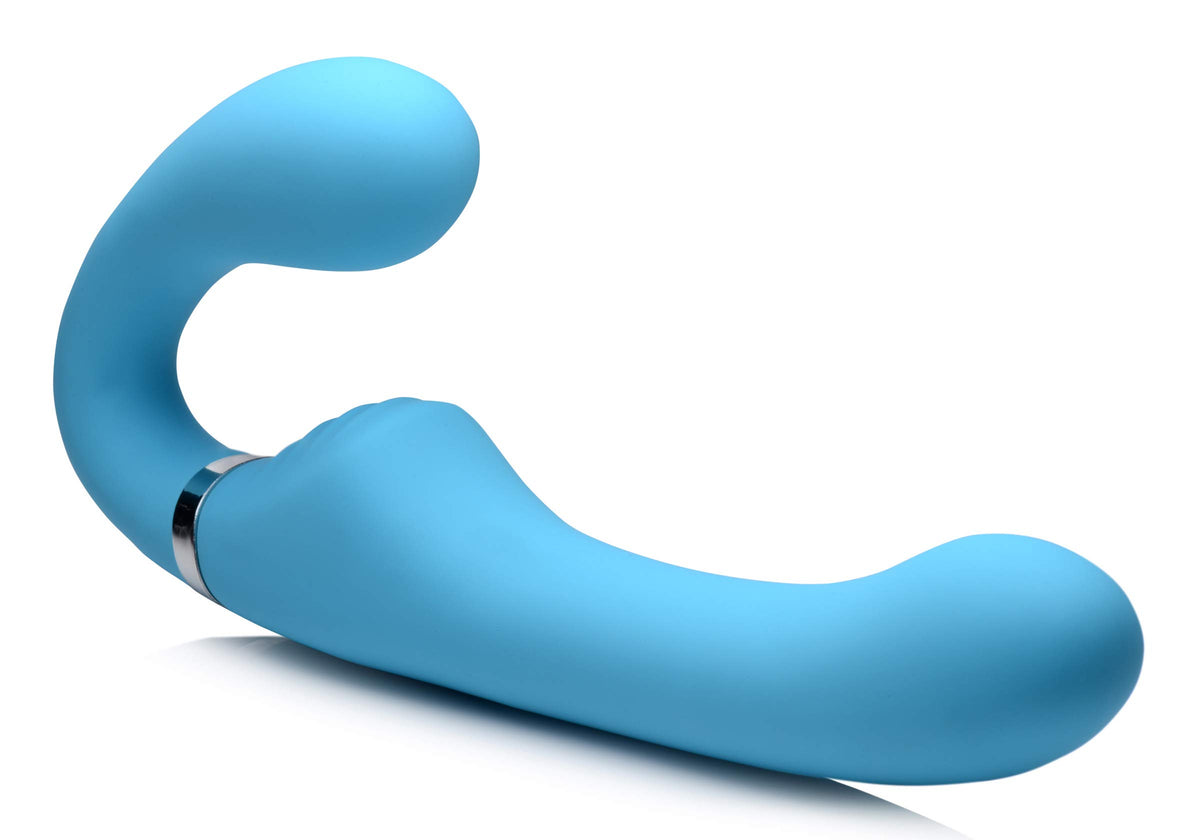 Strap U Mighty Rider 10x Strap On Vibrador con Control