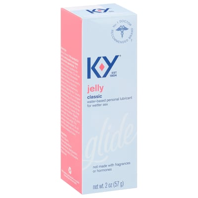 KY Jelly Lubricante a Base de Agua 2oz