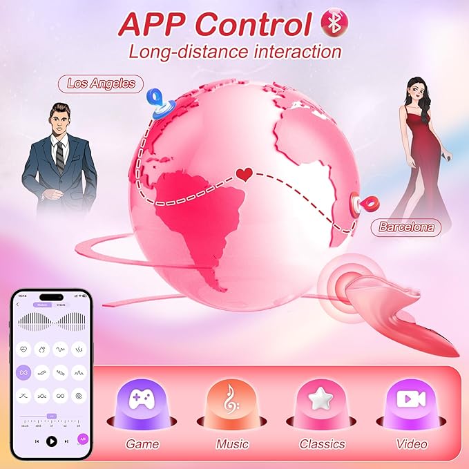 Vibradores de clítoris con control de aplicación