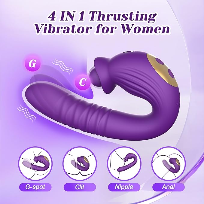 Tracy's Dog Vibrador de empuje para mujeres