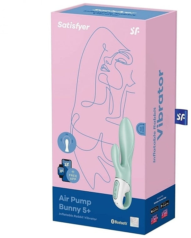Satisfyer Air Pump 5+ - Rabbit Inflable con App