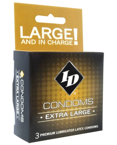 ID Extra Large Condones XL 3pk