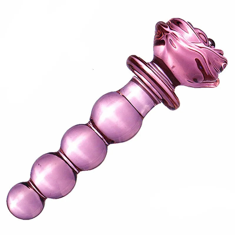Plug Anal de Cristal Luxury glass elegance The Glass Rose Anal Plug Scarlet Rose Luxury Intimate Plug Anal de Cristal Luxury glass elegance The Glass Rose Anal Plug Scarlet Rose Luxury Intimate
