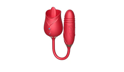 Rosa Dual con Lengua estimulación Interna y Externa