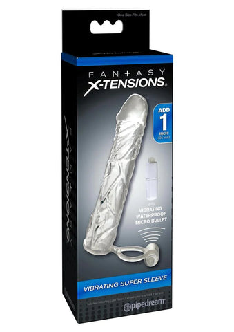 Fantasy X-Tensions Funda Extensora con Vibración 6"