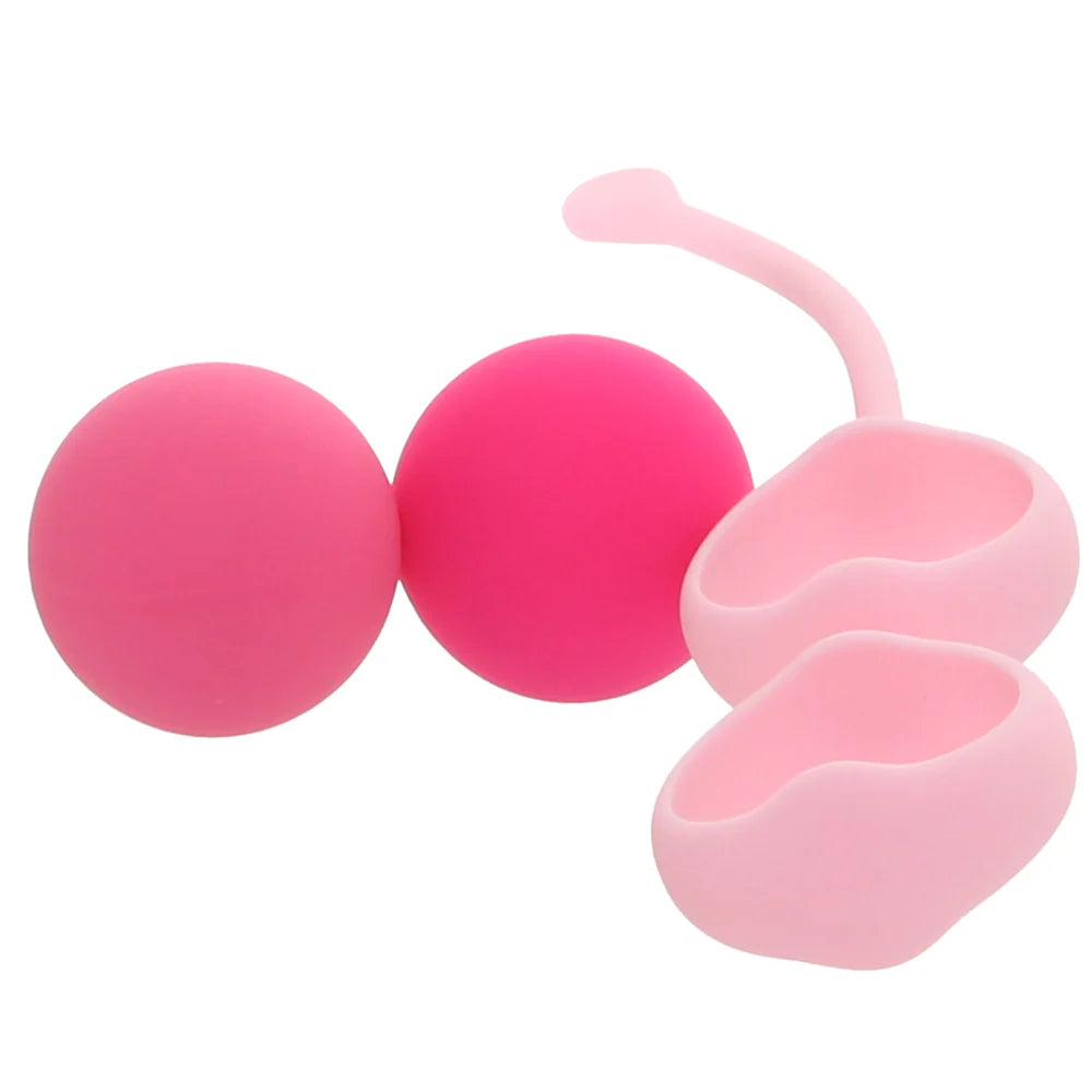 Bolas Kegel Squeeze Duo con peso de silicona de 56 g