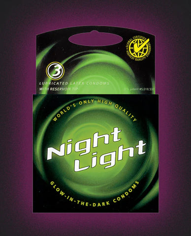 Night Light - Condones Glow in the Dark