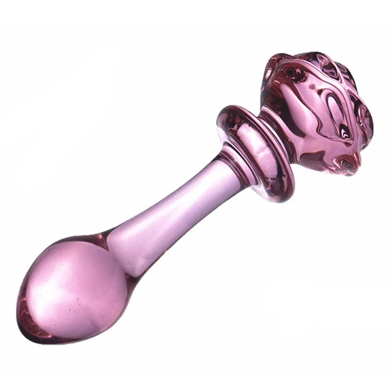 Plug Anal de Cristal Luxury glass elegance The Glass Rose Anal Plug Scarlet Rose Luxury Intimate Plug Anal de Cristal Luxury glass elegance The Glass Rose Anal Plug Scarlet Rose Luxury Intimate