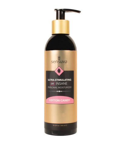 Lubricante Sensuva Ultra Estimulante On, sabor Coton Candy, 4 oz