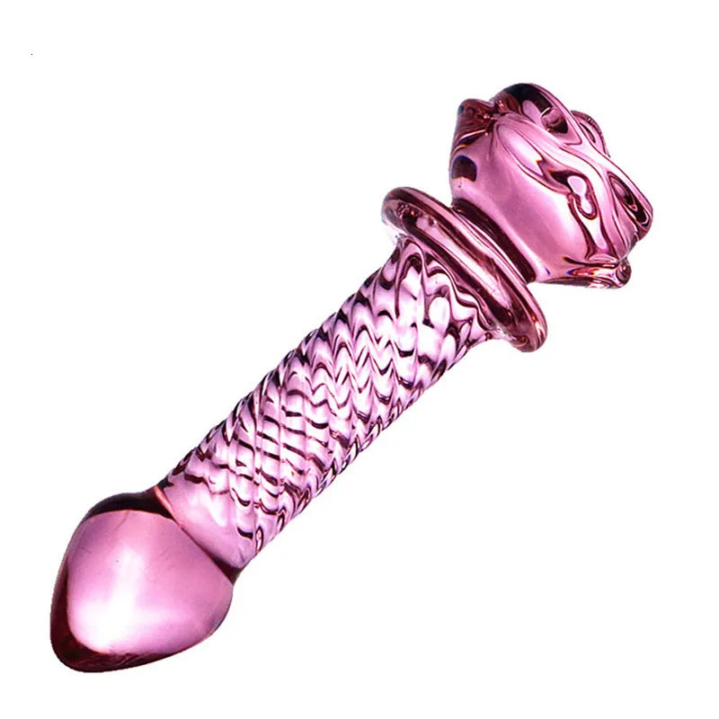 Plug Anal de Cristal Luxury glass elegance The Glass Rose Anal Plug Scarlet Rose Luxury Intimate Plug Anal de Cristal Luxury glass elegance The Glass Rose Anal Plug Scarlet Rose Luxury Intimate
