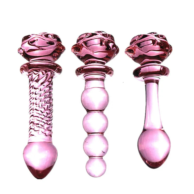 Plug Anal de Cristal Luxury glass elegance The Glass Rose Anal Plug Scarlet Rose Luxury Intimate Plug Anal de Cristal Luxury glass elegance The Glass Rose Anal Plug Scarlet Rose Luxury Intimate