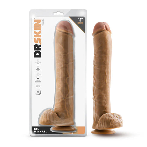 Dildo Dr. Skin By Blush® | Dr. Michael 14"