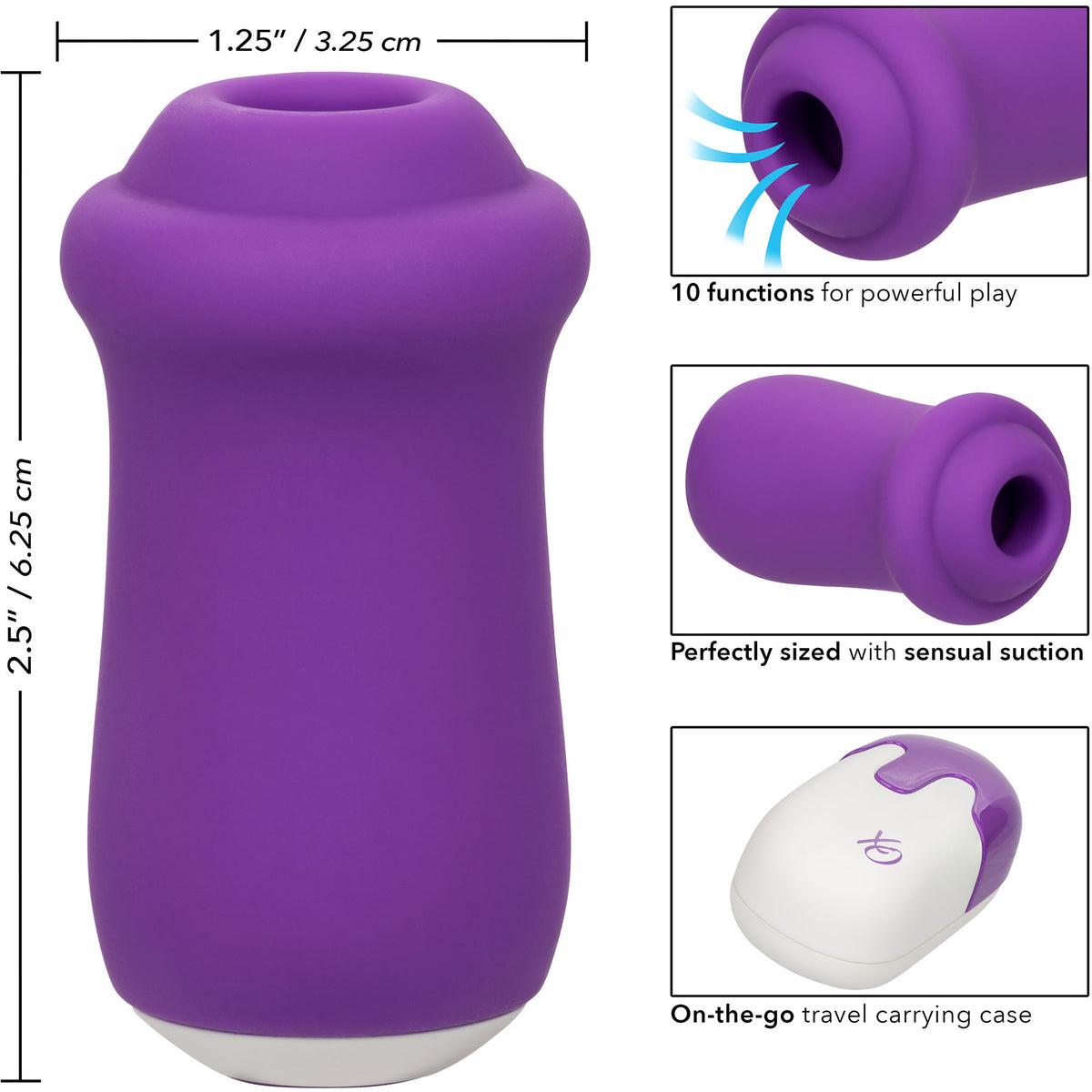 Sugar Rush Estimulador de Clitoris Purpura