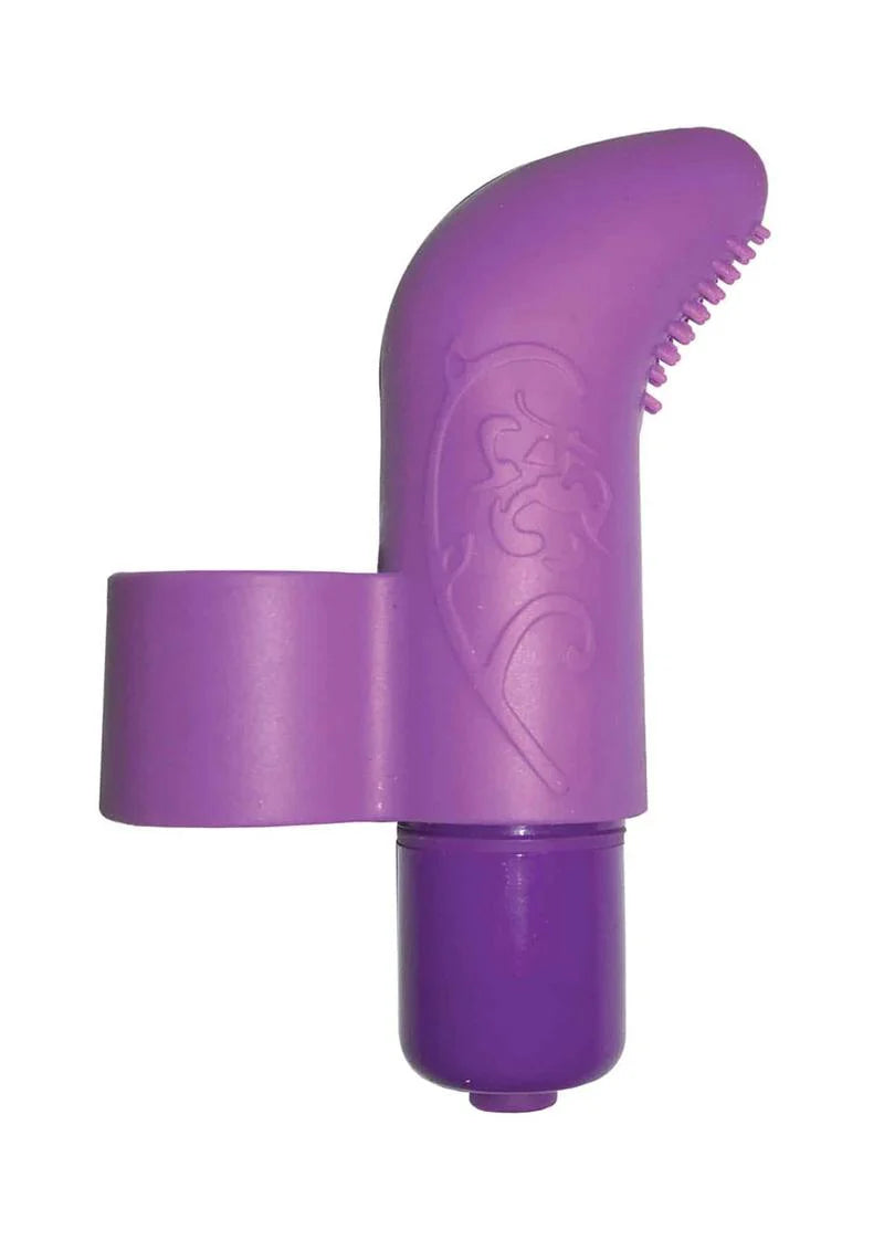 Vibrador de punto G de silicona S-Finger de The 9's