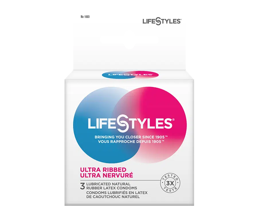 Condon Lifestyles Ultra Ribbed 3pack
