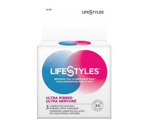 Condon Lifestyles Ultra Ribbed 3pack