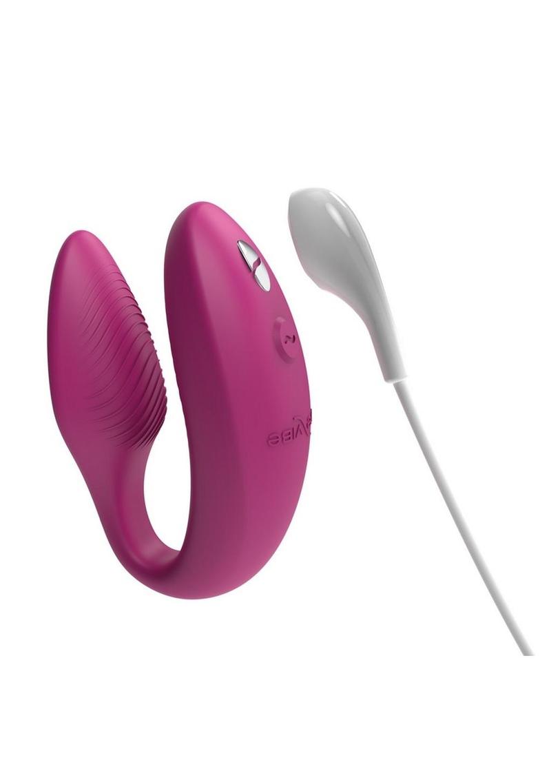 We-Vibe Sync Vibrador Recargable  para Parejas con Control Remoto - Rosa