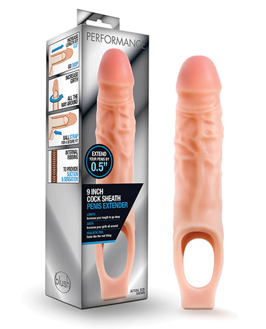 Performance Cock Sheath Extensor de pene 9"