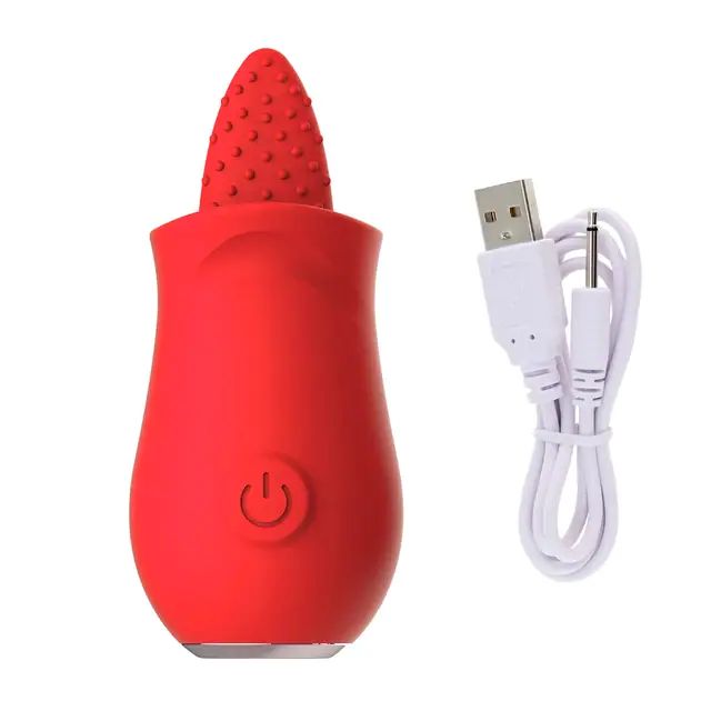 Mini Vibrador lengua para estimulación externa