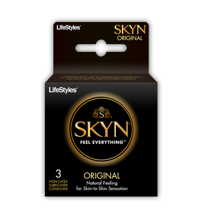 Lifestyles Skyn Original sin látex condones lubricados - 3 unidades